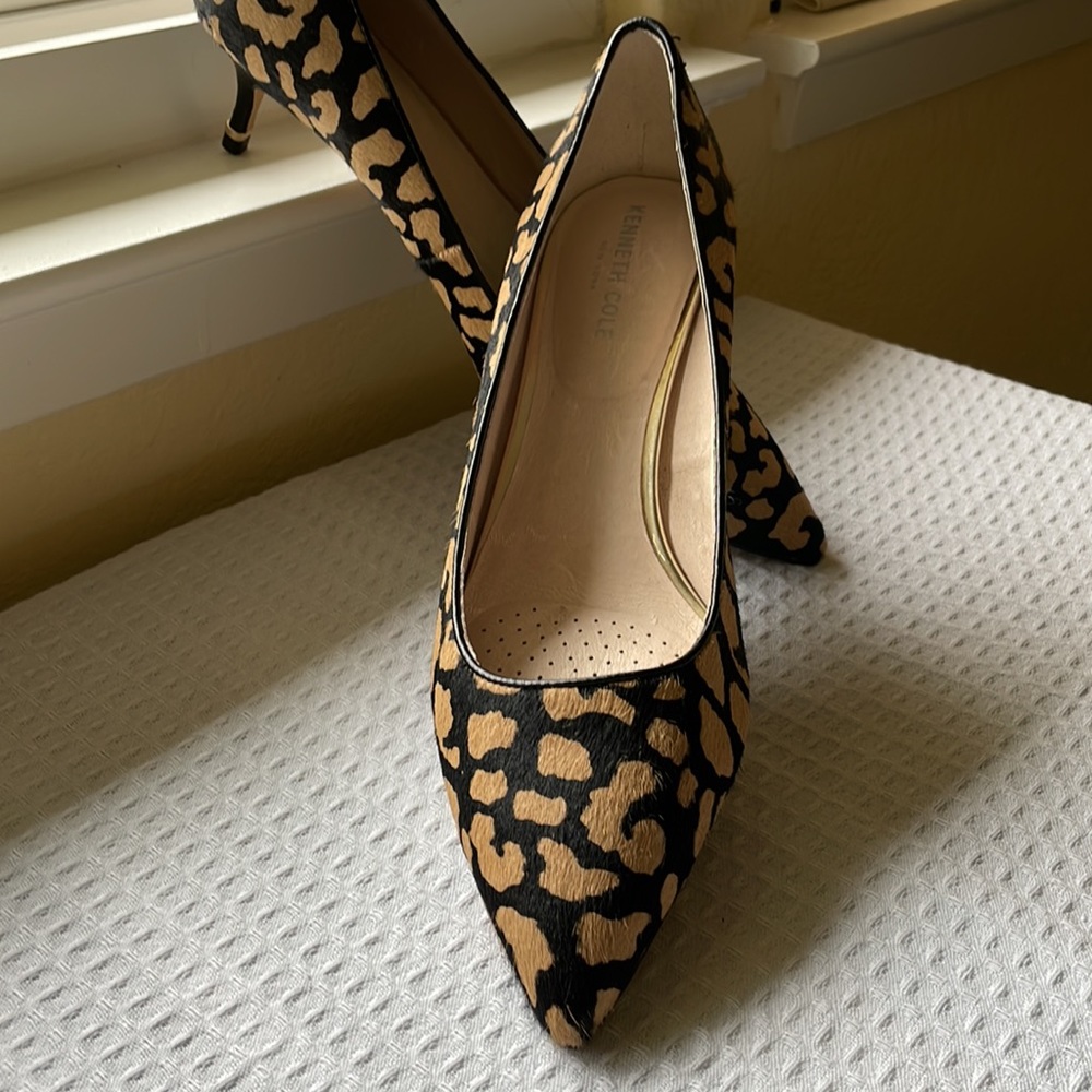 Kennth Cole Leopard Heels